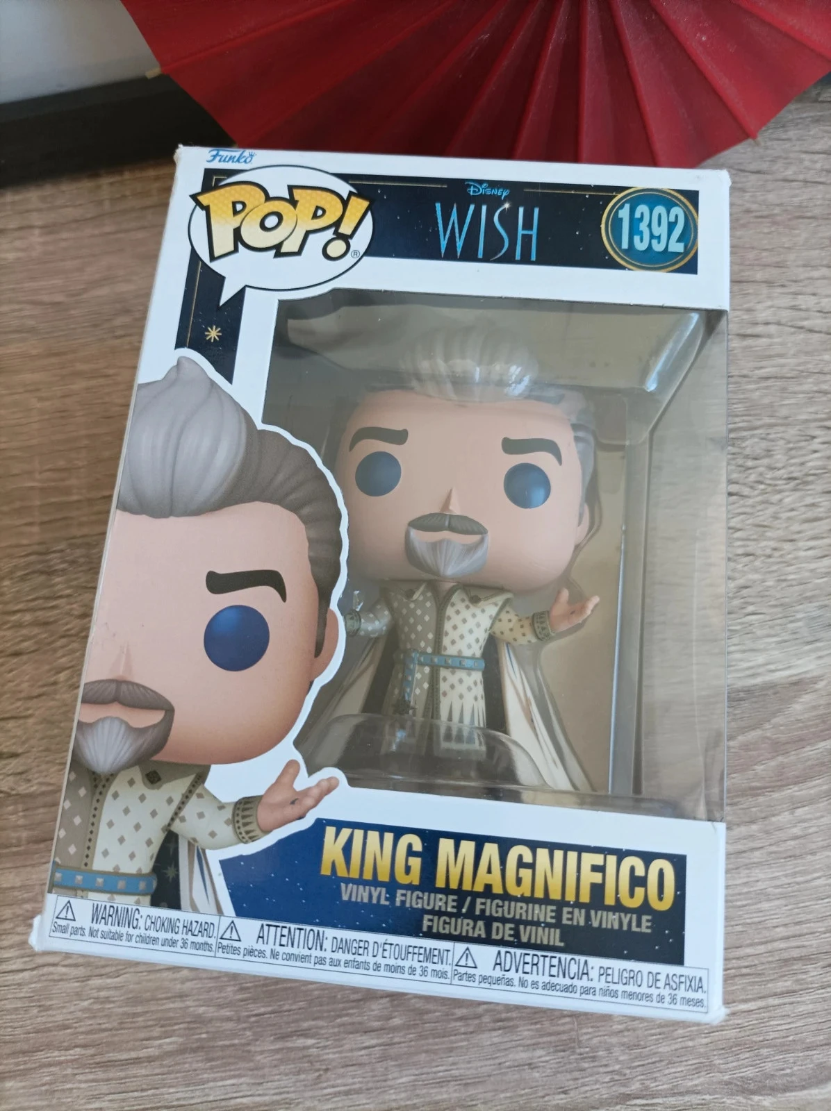 Disney Wish - Figurine King Magnifico - Funko Pop 1392